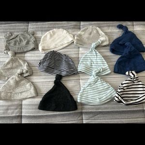 10PC newborn baby hats